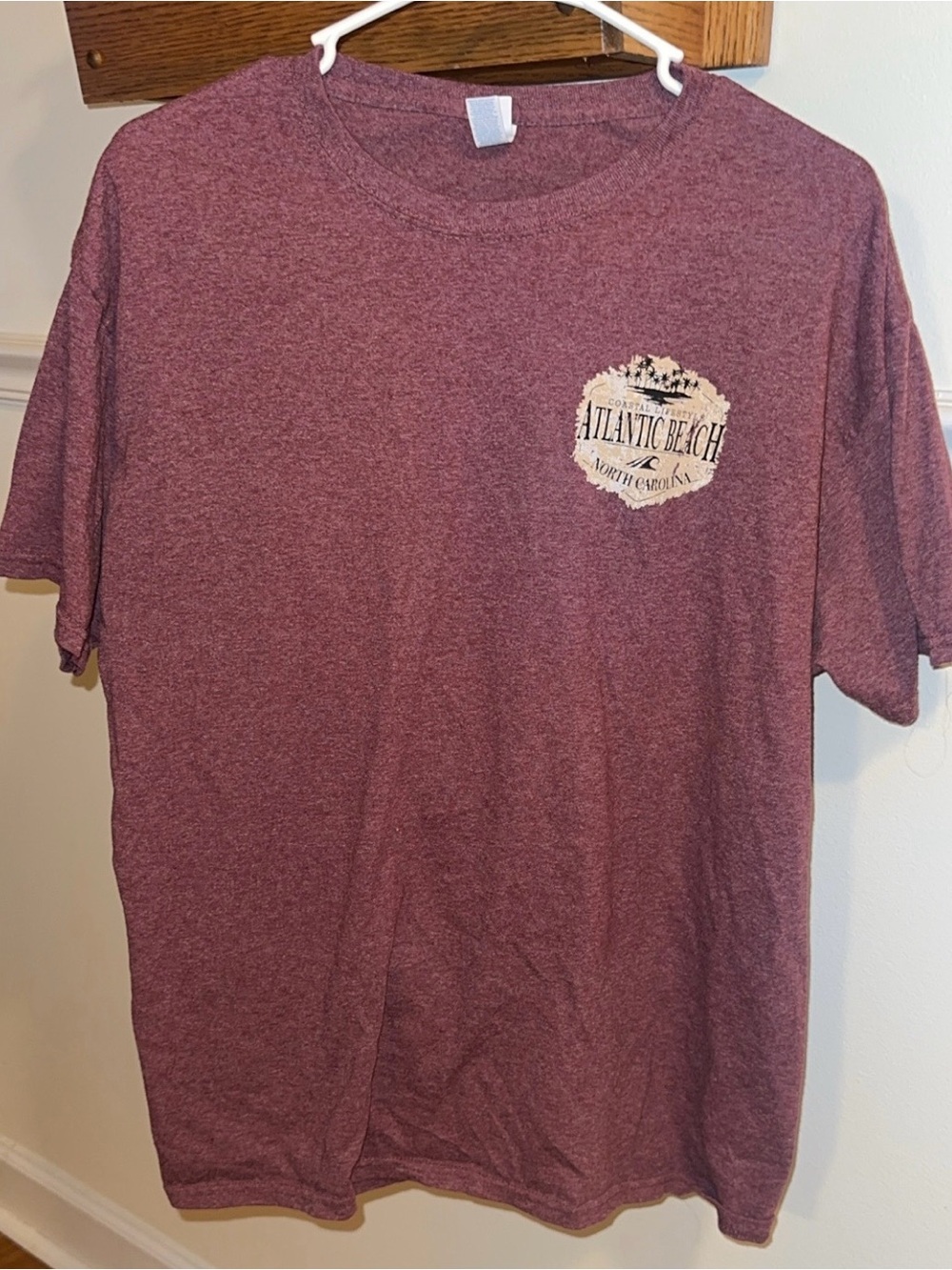 Jerzees Maroon Atlantic Beach Short-Sleeve Tee